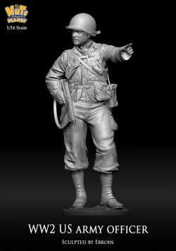 画像6: ナッツプラネット[NP-12005]1/16 WWIIアメリカ陸軍将校 方角を示す士官(120mm)