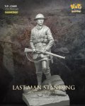 ナッツプラネット[NP-12009]1/16(120mm) WWI イギリス陸軍歩兵“ラストマン・スタンディング” 全身像