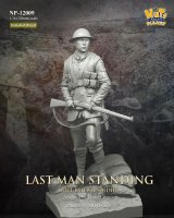 ナッツプラネット[NP-12009]1/16(120mm) WWI イギリス陸軍歩兵“ラストマン・スタンディング” 全身像