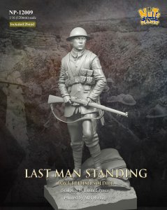 画像1: ナッツプラネット[NP-12009]1/16(120mm) WWI イギリス陸軍歩兵“ラストマン・スタンディング” 全身像 (1)