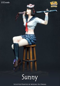 画像4: ナッツプラネット[NP-15002]1/12 サニー 直刀持ちのキュートな用心棒