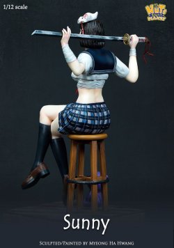 画像5: ナッツプラネット[NP-15002]1/12 サニー 直刀持ちのキュートな用心棒