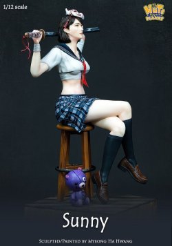 画像6: ナッツプラネット[NP-15002]1/12 サニー 直刀持ちのキュートな用心棒