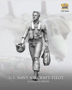画像1: ナッツプラネット[NP-32001]1/32 現用 アメリカ海軍 戦闘機パイロット