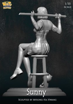 画像5: ナッツプラネット[NP-35003]1/35 サニー 直刀持ちのキュートな用心棒　
