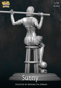 画像6: ナッツプラネット[NP-35003]1/35 サニー 直刀持ちのキュートな用心棒　