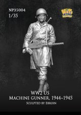 ナッツプラネット[NP-35004]1/35 WWII 米陸軍M1919射撃手 1944〜1945