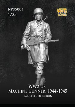 画像1: ナッツプラネット[NP-35004]1/35 WWII 米陸軍M1919射撃手 1944〜1945