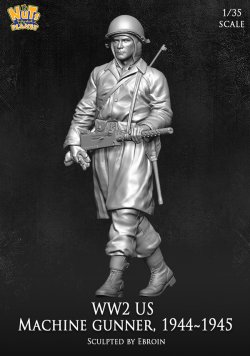 画像4: ナッツプラネット[NP-35004]1/35 WWII 米陸軍M1919射撃手 1944〜1945