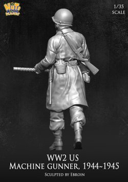 画像5: ナッツプラネット[NP-35004]1/35 WWII 米陸軍M1919射撃手 1944〜1945