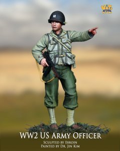 画像1: ナッツプラネット[NP-35006]1/35 WWII アメリカ陸軍将校 方角を示す士官 (1)