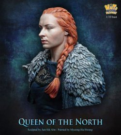 画像4: ナッツプラネット[NP-B026]1/10 ダークファンタジー 胸像 極北の女王