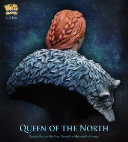 画像6: ナッツプラネット[NP-B026]1/10 ダークファンタジー 胸像 極北の女王