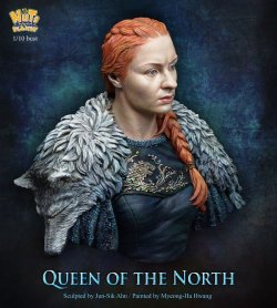 画像7: ナッツプラネット[NP-B026]1/10 ダークファンタジー 胸像 極北の女王