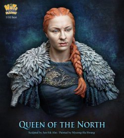 画像9: ナッツプラネット[NP-B026]1/10 ダークファンタジー 胸像 極北の女王