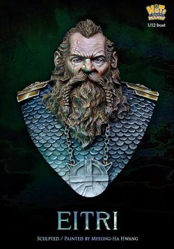 画像9: ナッツプラネット[NP-B038]1/12 胸像 北欧神話 ドワーフの兄弟 鍛冶の名匠エイトリ