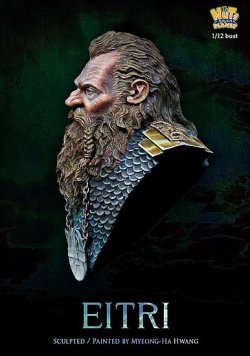 画像5: ナッツプラネット[NP-B038]1/12 胸像 北欧神話 ドワーフの兄弟 鍛冶の名匠エイトリ