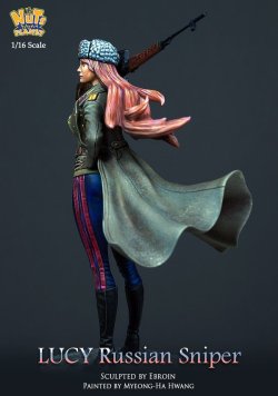 画像7: ナッツプラネット[NP-12001]1/16 現用 ロシア最凶の女狙撃手 ルーシー