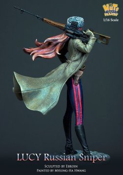 画像5: ナッツプラネット[NP-12001]1/16 現用 ロシア最凶の女狙撃手 ルーシー