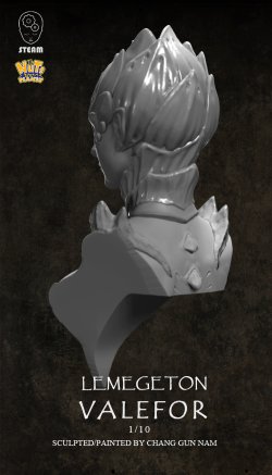 画像3: ナッツプラネット[SB011]1/10 バストモデル 地獄公爵ウァレフォル(胸像)