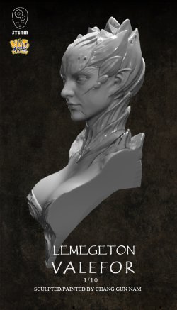 画像4: ナッツプラネット[SB011]1/10 バストモデル 地獄公爵ウァレフォル(胸像)