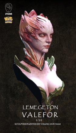 画像5: ナッツプラネット[SB011]1/10 バストモデル 地獄公爵ウァレフォル(胸像)