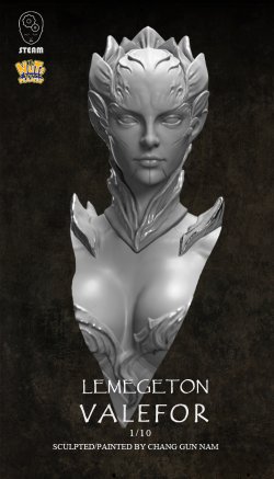 画像10: ナッツプラネット[SB011]1/10 バストモデル 地獄公爵ウァレフォル(胸像)