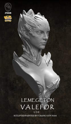 画像11: ナッツプラネット[SB011]1/10 バストモデル 地獄公爵ウァレフォル(胸像)