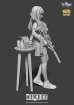 画像2: ナッツプラネット[T12004]1/16 リセス(120mm) お昼休みを取るレディガンナー (2)