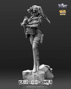 画像2: ナッツプラネット[T12006]1/16(120mm) トリガーミニチュアズ コールサイン・オルカ