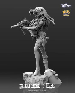 画像3: ナッツプラネット[T12006]1/16(120mm) トリガーミニチュアズ コールサイン・オルカ