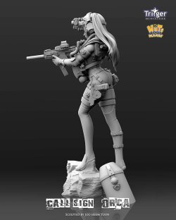 画像4: ナッツプラネット[T12006]1/16(120mm) トリガーミニチュアズ コールサイン・オルカ