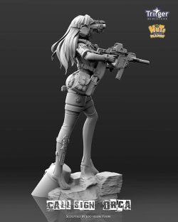 画像7: ナッツプラネット[T12006]1/16(120mm) トリガーミニチュアズ コールサイン・オルカ