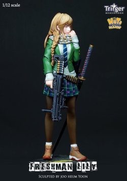 画像9: ナッツプラネット[T15006]1/12 新入りの刀剣使いリリー（150mm）