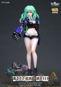 画像2: ナッツプラネット[T15009]1/12 ゴリラアームを装着したサイボーグ少女 ベルフォードMKIII