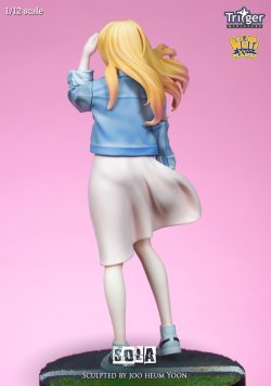画像7: ナッツプラネット[T15007]1/12 150mm トリガーミニチュアズ 北風にあおられるソラ