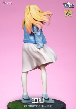 画像8: ナッツプラネット[T15007]1/12 150mm トリガーミニチュアズ 北風にあおられるソラ