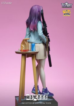 画像4: ナッツプラネット[T15008]1/12 150mm トリガーミニチュアズ リセス お昼休みを取るレディガンナー