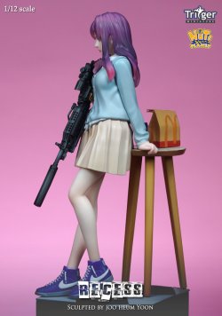 画像6: ナッツプラネット[T15008]1/12 150mm トリガーミニチュアズ リセス お昼休みを取るレディガンナー