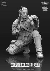 ナッツプラネット[T35010]1/35 ライフルマンジェス「ここは死守する」