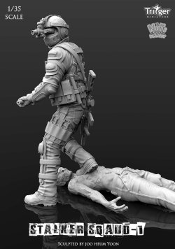 画像6: ナッツプラネット[T35018]1/35 ストーカースクワッド1 消音器を外すリーダー