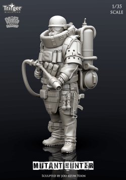 画像2: ナッツプラネット[T35023]1/35「全てを灰にする」ミュータントハンター