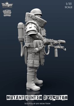 画像5: ナッツプラネット[T35024]1/35 ミュータントハンターエグゼキューター「冷徹な執行人」
