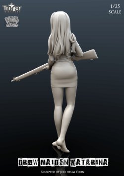 画像4: ナッツプラネット[T35027]1/35 ドローメイデンカタリナ 次の目標を定める乙女