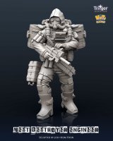 ナッツプラネット[T35033]1/35 ネストデストロイヤーエンジニア ネストデストロイヤー達を援護する機械屋