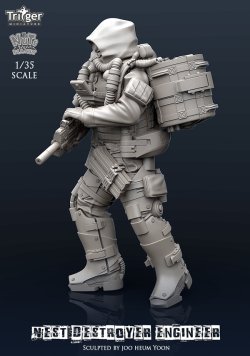 画像4: ナッツプラネット[T35033]1/35 ネストデストロイヤーエンジニア ネストデストロイヤー達を援護する機械屋