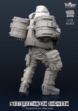 画像6: ナッツプラネット[T35033]1/35 ネストデストロイヤーエンジニア ネストデストロイヤー達を援護する機械屋