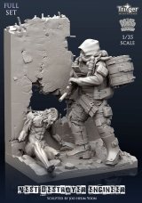 ナッツプラネット[T35034]1/35 ネストデストロイヤーエンジニアフルセット(専用ベース付)