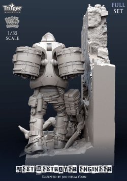 画像5: ナッツプラネット[T35034]1/35 ネストデストロイヤーエンジニアフルセット(専用ベース付)