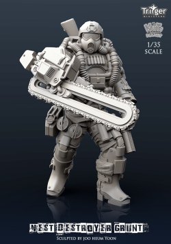 画像2: ナッツプラネット[T35035]1/35 ネストデストロイヤーグラント音を立てて全てを引き裂く男
